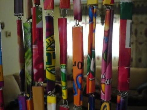 Из чего можно сделать занавеску на дверь. Идеи висюлек на дверь