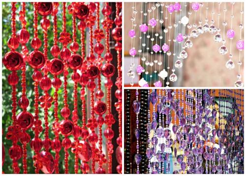 Как сделать висячие шторы своими руками. Как красиво и оригинально оформить дверной проем различными висюльками