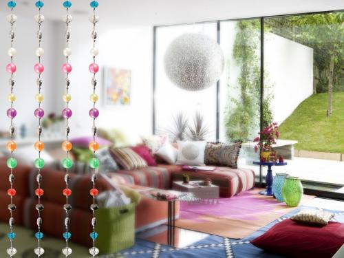 Шторы из бусин для арки. Как сделать шторы из бусин своими руками