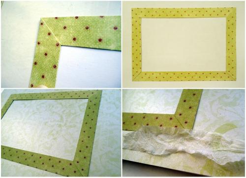 Рамки своими руками из подручных материалов. Как сделать рамку своими руками из бумаги, картона и подручных материалов? Необычные фоторамки: украшение и декорирование рамок для фото