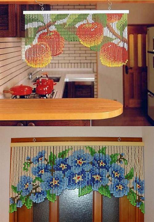 Висюльки в дверной проем. Виды и назначение висюлек