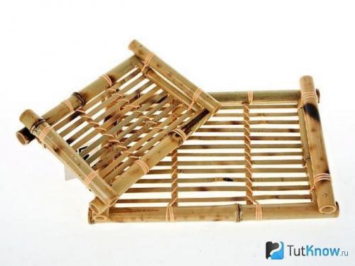 Бамбук декор своими руками. Особенности мебели из бамбука 07