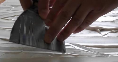 Имитация бамбука для стен своими руками. Бамбуковая стена своими руками