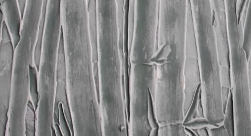 Имитация бамбука для стен своими руками. Бамбуковая стена своими руками