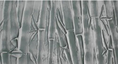 Имитация бамбука для стен своими руками. Бамбуковая стена своими руками