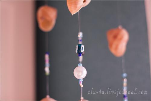 Музыка ветра своими руками из ракушек. 10