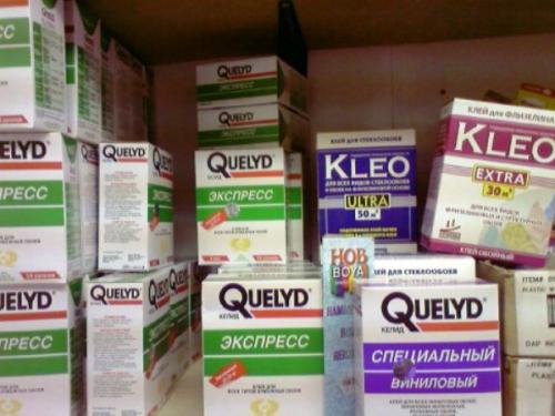 Клей для бумажных обоев. Разновидности клеевых составов