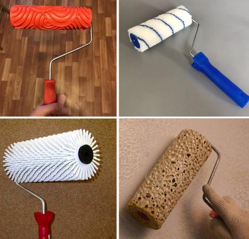 Фактурный валик под камень своими руками. Как сделать валик для декоративной штукатурки своими руками