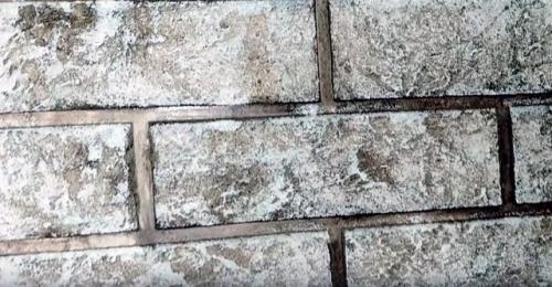 Имитация кирпича из плиточного клея. Дешевая и красивая имитация кирпичной кладки из плиточного клея: 80 рублей за квадратный метр