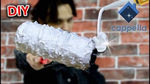 Фактурный валик своими руками. Декоративный валик для имитации коры дерева