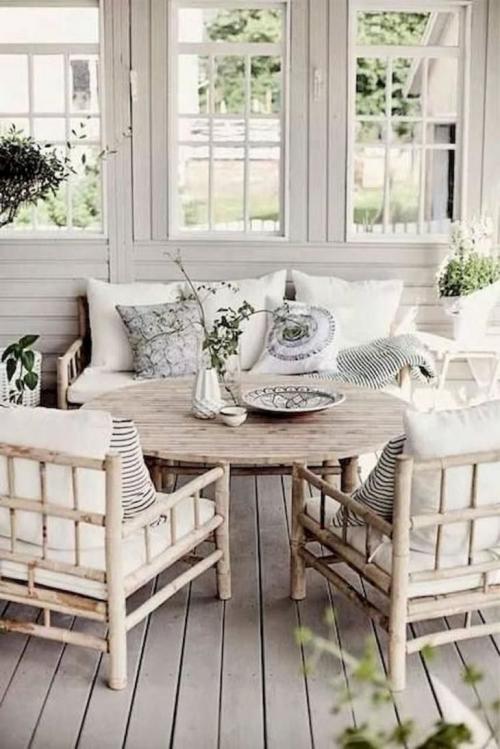 14 Крутых идей мебели из бамбука и способы соединения стволов 10