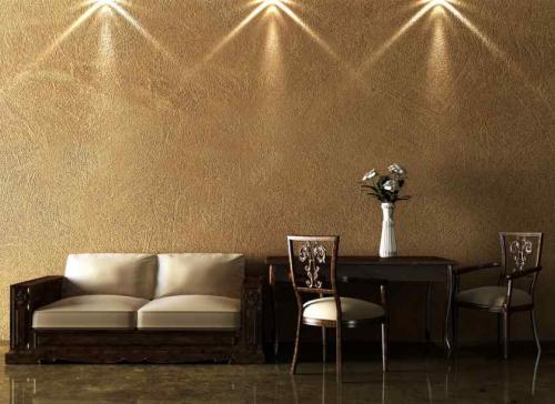 Самая ПРОСТАЯ и ДЕШЁВАЯ Декоративная..  Шпаклевка и штукатурка Если оголенная стена чересчур смелое решение для вас, покройте ее шпаклевкой или 04