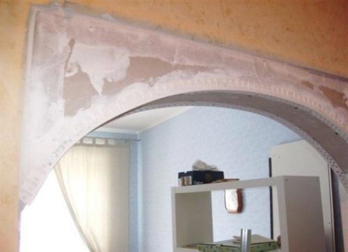 Как приклеить арочный уголок на арку. Советы перед поклейкой уголков