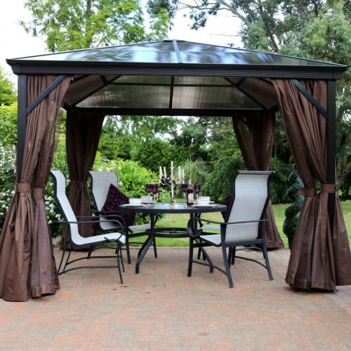 Бамбуковые шторы для беседки. Тканевые полотна