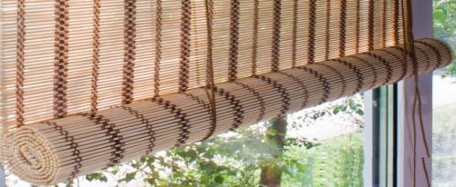 Жалюзи бамбуковые с рисунком. Преимущества бамбуковых жалюзи