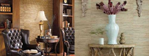 Натуральные обои в интерьере. Натуральные обои – воплощение природной гармонии