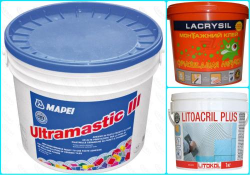 Чем клеить мозаику на фанеру. Цементный клей