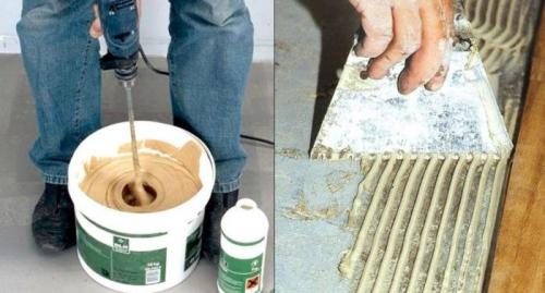 Эпоксидно-полиуретановый клей для укладки керамической плитки. Эпоксидный клей для плитки: инструкция по работе