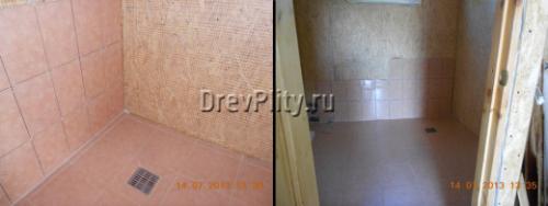 Укладка плитки на ОСБ на пол. Укладка основания из ОСБ