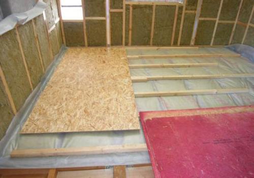 Укладка плитки на ОСБ на пол. Укладка основания из ОСБ