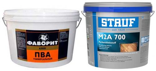 Двухкомпонентный клей для плитки на фанеру. Типы клеевых составов