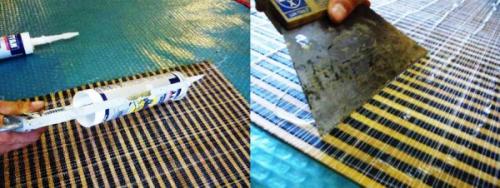 Как клеить бамбуковые обои на жидкие гвозди. Выбор клея