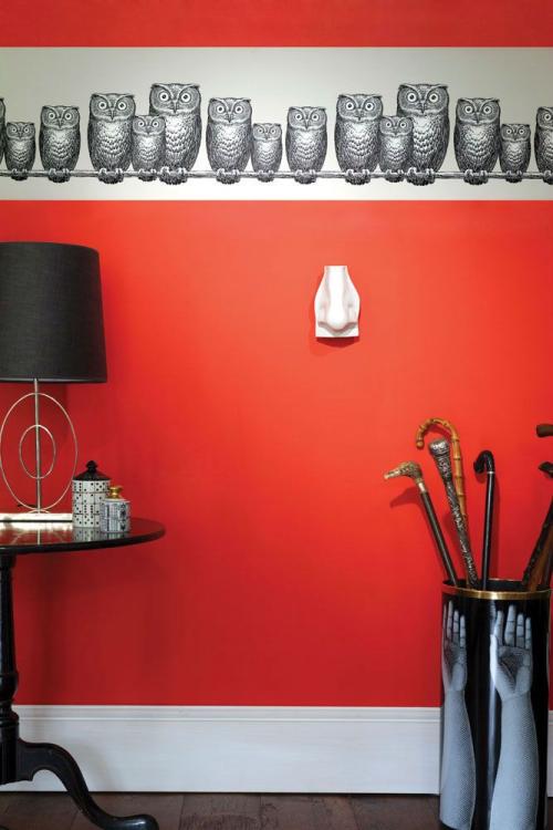 Бордюр для обоев под потолок. Использование бордюров для обоев в закладки 1