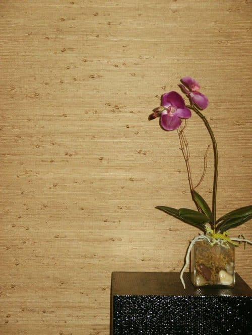 Натуральные обои из джута.