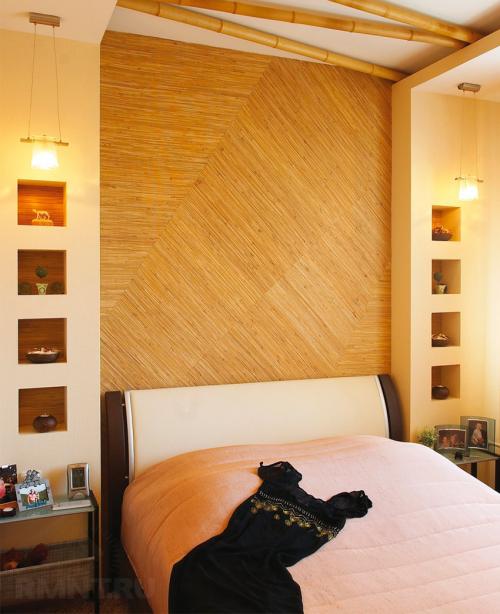 Натуральные обои из джута. Джутовые обои в домашнем интерьере 05