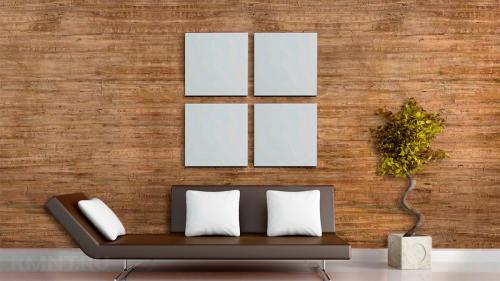 Натуральные обои из джута. Джутовые обои в домашнем интерьере 06