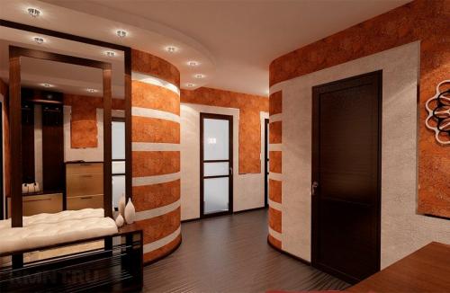 Натуральные обои из джута. Джутовые обои в домашнем интерьере 08