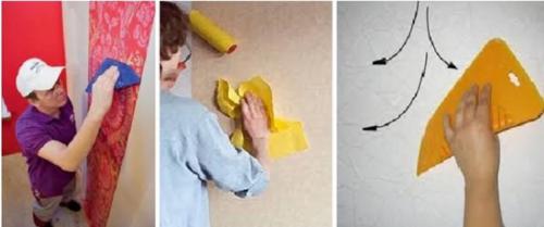 Как правильно клеить обои в углах с рисунком. Как правильно клеить обои на внутренних углах: стандартный алгоритм