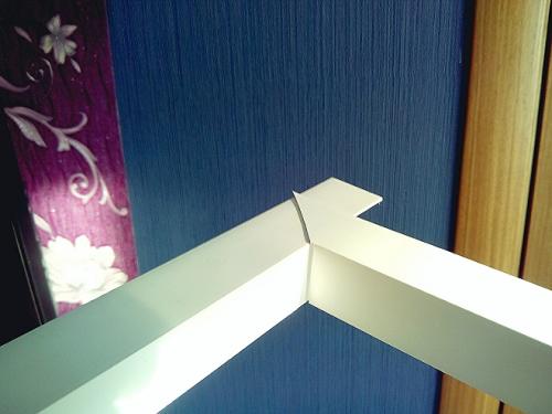 Пластиковые уголки на обои, как клеить. Как клеить