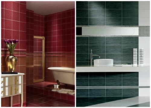 Как положить плитку в ванной на стену. Кафель для стен