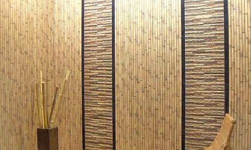 Чем приклеить бамбук к стеклу.. Достоинства и недостатки бамбуковых обоев для стен 01