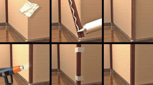 Уголки для откосов стен. Описание элемента