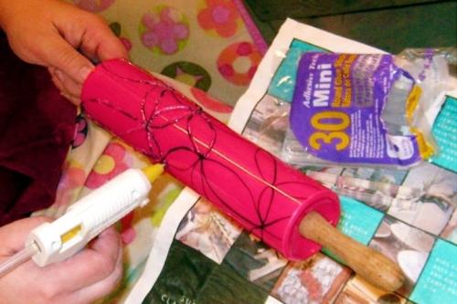 Угловой валик своими руками. Декоративные валики