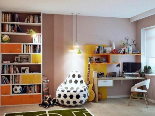 Как украсить пустую стену в комнате подростка. Современный дизайн комнаты подростка: 66 фото-идей для оригинальных интерьеров