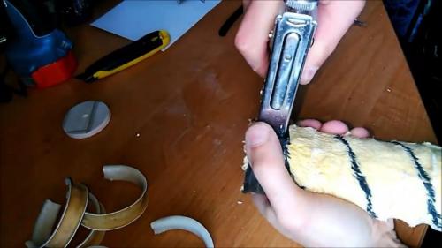 Как сделать фактурный валик для имитации бамбука по шпаклевке