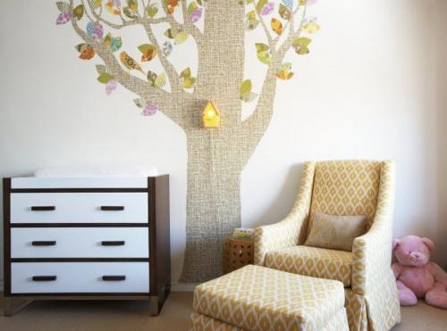 Объемное дерево на стене своими руками. Как сделать декоративное дерево на стену своими руками