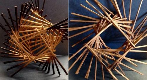 Поделки из китайских палочек для дома 23
