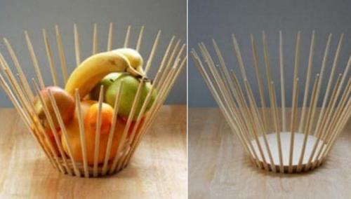 Поделки из китайских палочек для дома 27