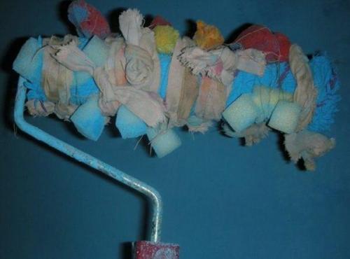 Фактурный валик для покраски стен своими руками. Валик из подручных материалов