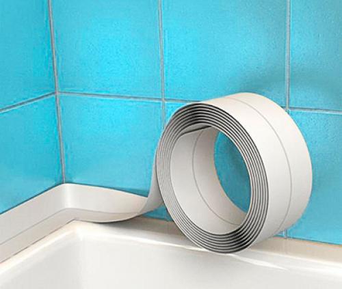 Как приклеить самоклеющийся уголок на ванну. Пластиковый бордюр для ванной: установка + фото