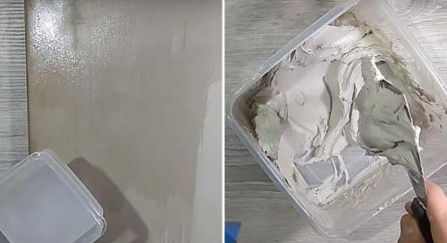 Технология нанесения шпаклевки на стену валиком. Для чего используется инструмент? 07