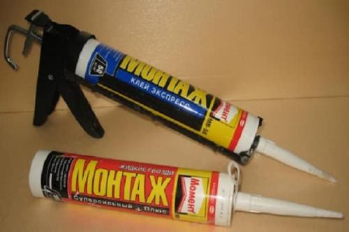 На какой клей клеить уголки на откосы. Жидкие гвозди