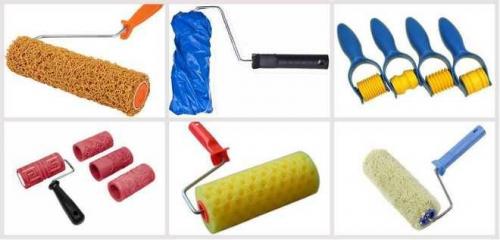 Валик для декоративной штукатурки под дерево. Валики для декоративной штукатурки