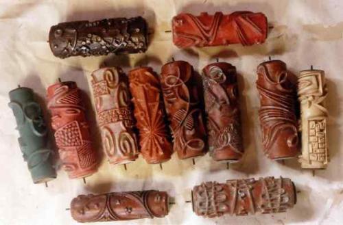 Валик структурный. Структурные валики для декоративной штукатурки