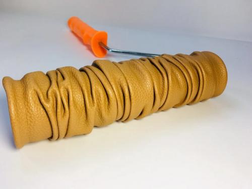 Фактурный валик кирпич. Валик с имитацией кирпичной кладки