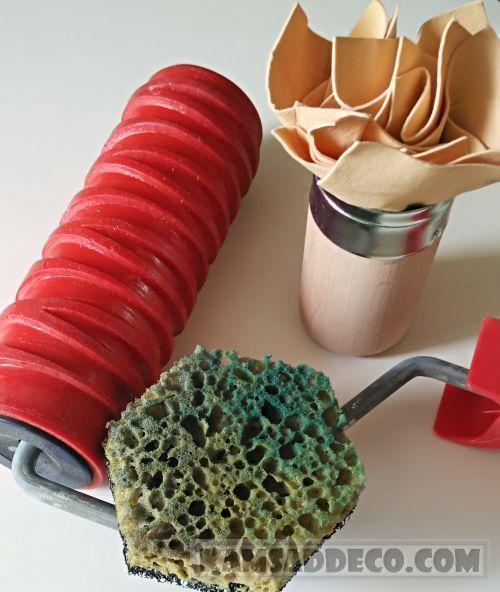 Фактурный валик под камень своими руками. Декоративный инструмент для окраски и получения рельефной поверхности
